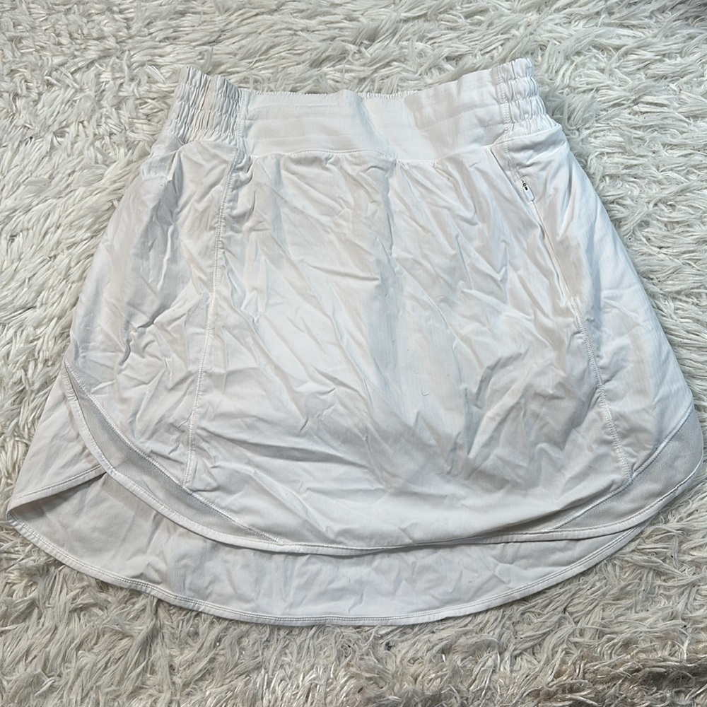 Lululemon Hotty Hot High-Rise Skirt *Long White